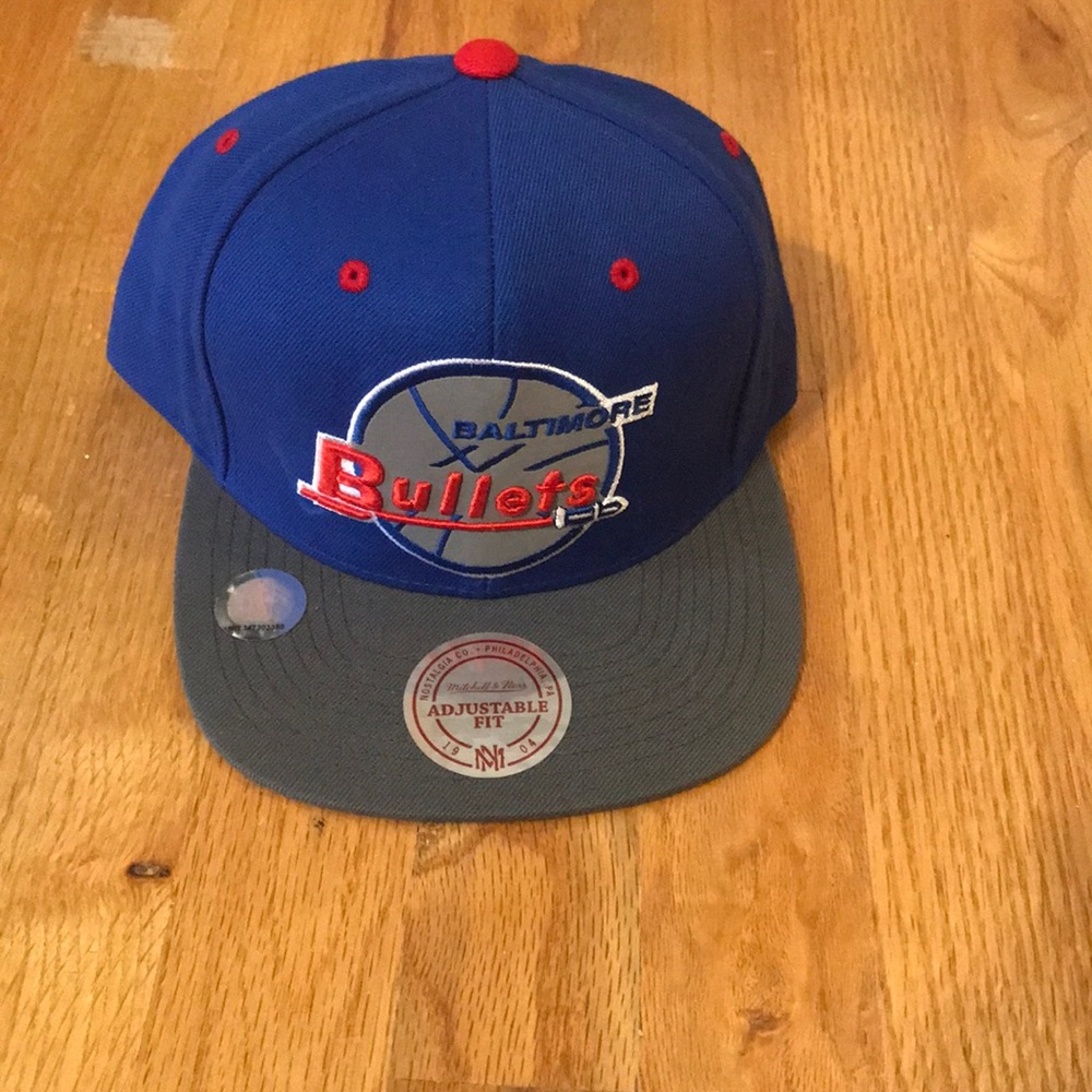 Mitchell and Ness Baltimore Bullets snap back hat
